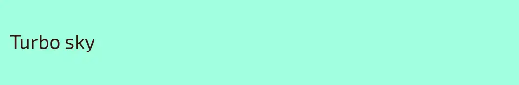 Turbo sky